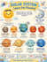 design colourful educational kind poster and will art