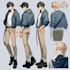 draw anime character sheet