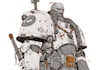 create realistic warhammer 40k space marine character art