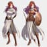 design anime character sheet reference in anime art