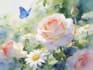 paint a beautiful watercolour illustration