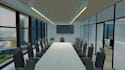 reconfigure outdated office interior layout, commercial building exterior render