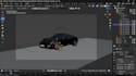 do c4d rigging and blender rigging with clean rig controls
