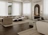 visualize modern farmhouse style interior, cgi apartment wood flooring 3d visual