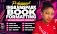 handle ingramspark hardcover cover,layout design dust jacket