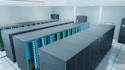 design 3d data center, server room interior, data hall layout, with 3d animation