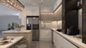 design luxury kitchens and interiors realistic 3d rendering