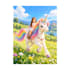 create a custom magical unicorn portrait for kids from photo