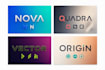 design creative wordmark, font logo for you