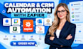 integrate calendly google calendar outlook acuity pipedrive hubspot with zapier