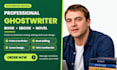 ghostwrite your self help book, ebook design, book cover, and book and edition