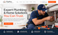 build squarespace home repair website plumber renovation website