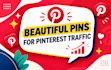design high quality pinterest pins
