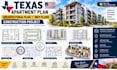 design texas apartment plan, architectural plan, mep plans, construction project