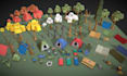 create custom roblox low poly game assets roblox 3d props character model