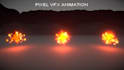 create custom pixel vfx, spell animation, rpg effects, pixel sprite sheet, skill