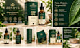 design logo, cosmetic packaging, supplement labels and can labels