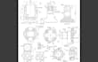 3d cad model custom metal railing brackets and hardware