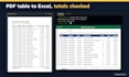 write or fix a python script to automate excel, CSV, or PDF tasks