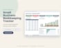 build a custom excel or google sheets dashboard