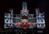 do christmas projection mapping resolume visual led wall festive stage animation