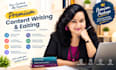 rewrite, proofread and edit articles and website content