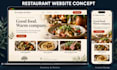 build a responsive business website with an admin panel