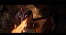 create vfx horror, fire effect, cgi integration, blood effect, scary, 3d monster
