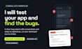 test your website android app and write a detailed bug report gaming qa testing