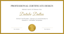 design high school transcript diploma certificate high school award certificate