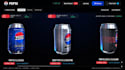 provide a modern 3d product showcase website