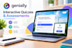 create interactive genially quizzes, tests and assessments