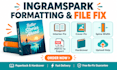 fix rejected ingramspark files, interior and cover for approval