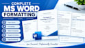 be your word formatting expert and make your document look polished