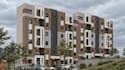 render hillside apartment complex, remodel outdated house, home exterior visual