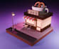 create stylized 3d models and scenes in blender