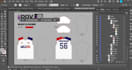 design custom sports jerseys and sublimation artwork