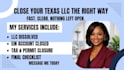 dissolve your texas llc and close your irs ein account