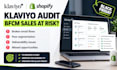 audit klaviyo and fix shopify email marketing issues for bfcm