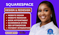 build squarespace website squarespace website development develop squarespace
