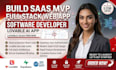 build saas mvp full stack web application software developer lovable ai app