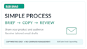 rewrite or write b2b saas cold emails and follow ups