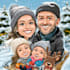 create festive holiday christmas design illustration