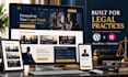 design a law firm website for lawyers and attorneys