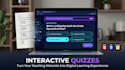 turn your teaching materials into an interactive browser quiz using HTML,CSS,js