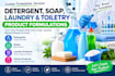 create professional detergent, soap, laundry and toiletry formulas