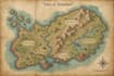 make fantasy map design or map illustration