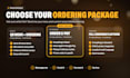 build a qr code menu and online ordering system for restaurants