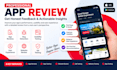 review your mobile app, website for usability, IOS UX, bugs and user experience