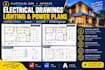 create electrical drawings, lighting plans and power layouts